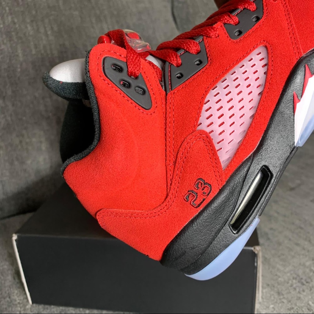 Air Jordan 5 Retro Raging Bull Red "Alternative" - Picture 12 of 12